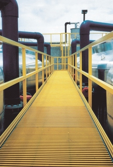 DURAGRID® and DURADEK® high strength pultruded bar type gratings from Strongwell