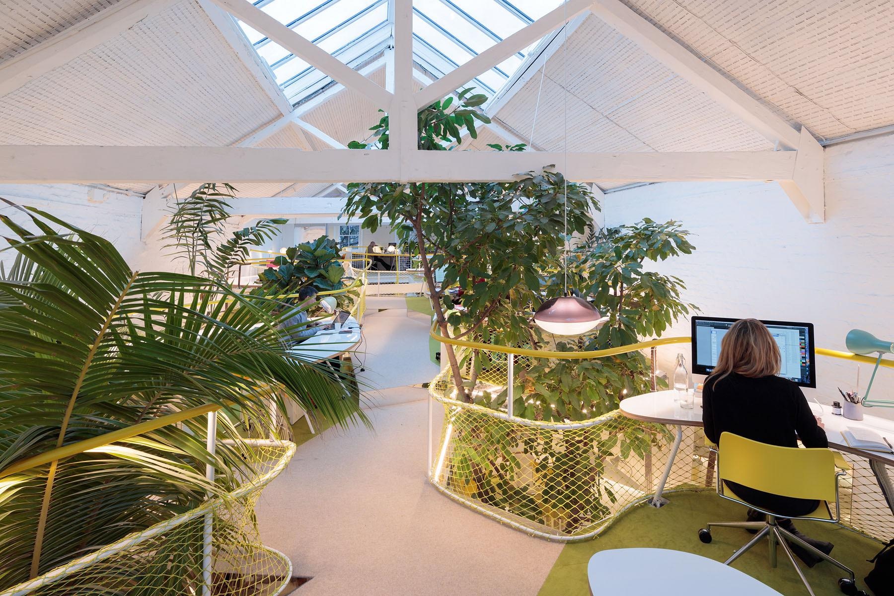 working space, Mies award, Mies van der Rohe, Mies, architecture, biophilic, design, nature, Holland park