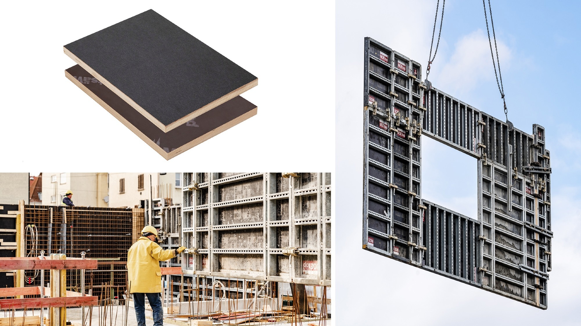 Metsä Wood DURAForm® Formwork Panels with Top-quality Composite Surface for Concrete Elements