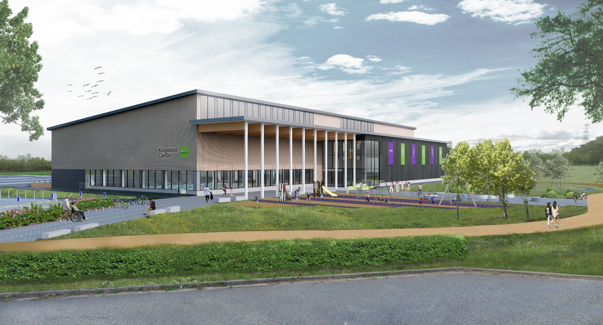 Morgan Sindall Construction Springboards Into New Community and Leisure Centre for Houghton Regis