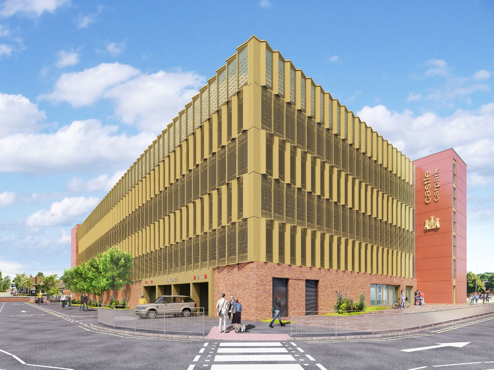 Morgan Sindall Appointed to Newcastle-Under-Lyme Car Ark as Part of Regeneration Plans