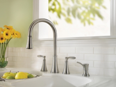 Two Handle Retail Faucet from Price Pfister