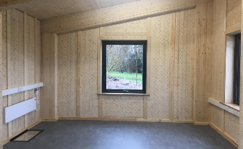 Liverpool Engineers Build Adhesive-Free 100% Timber Building at Ness Gardens