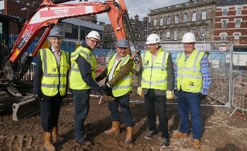 Work on Public Square Underway as Part of £200m Regeneration Scheme