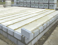 AZoBuild - Building Technology - Celcon Aircrete Products being used in florring systems